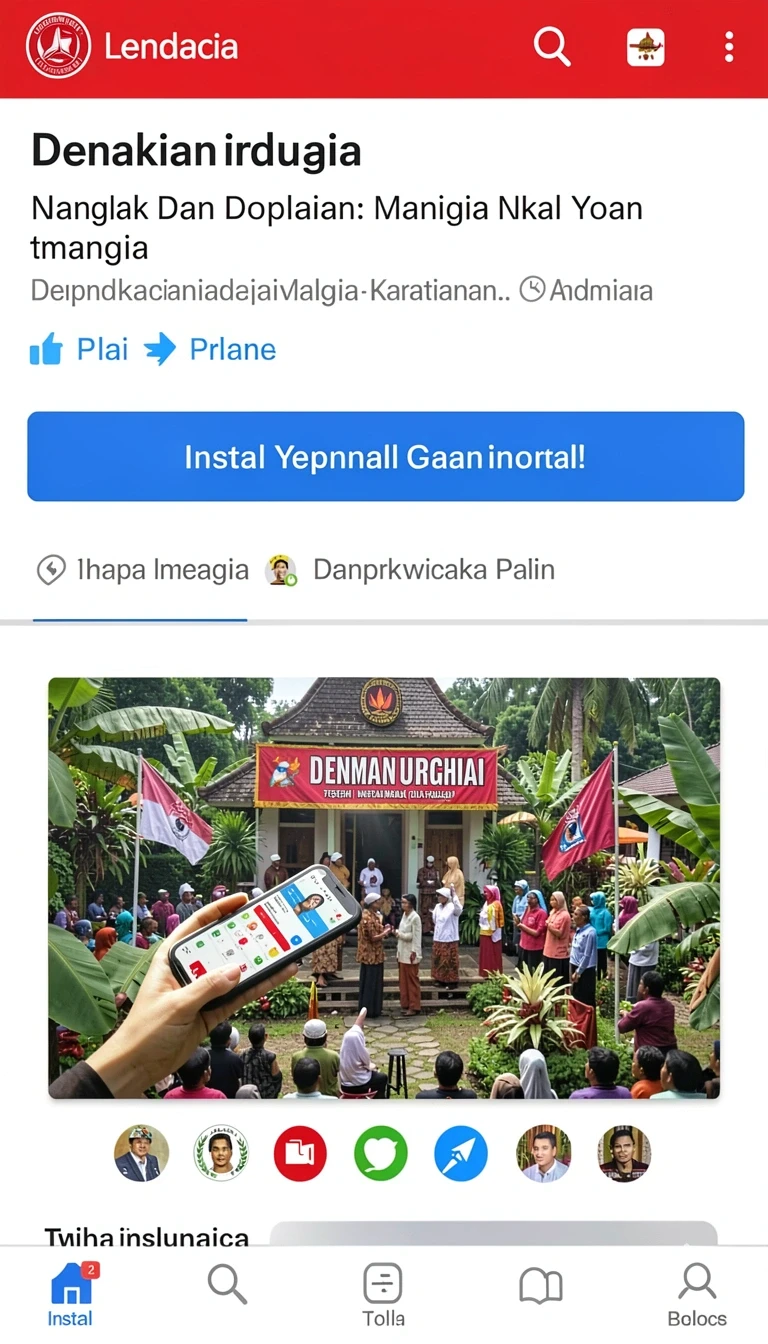 Tampilan utama aplikasi Download hq777 APK untuk Android yang intuitif dan efisien.